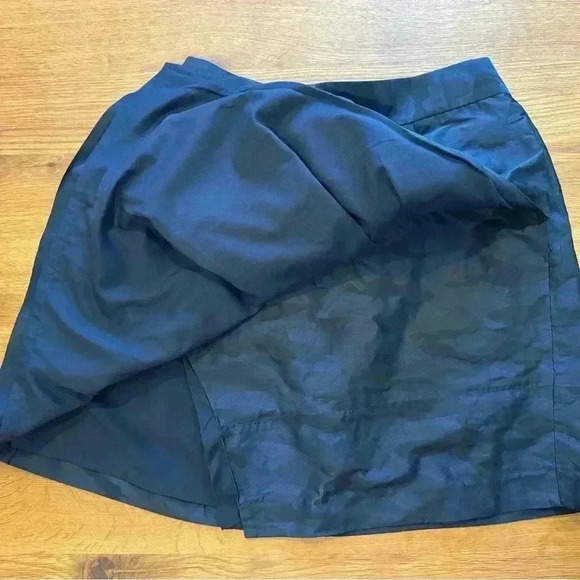 NWT Banana Republic- Black & Blue Camo Skirt w/Pockets - Size 12 - Picture 2 of 8